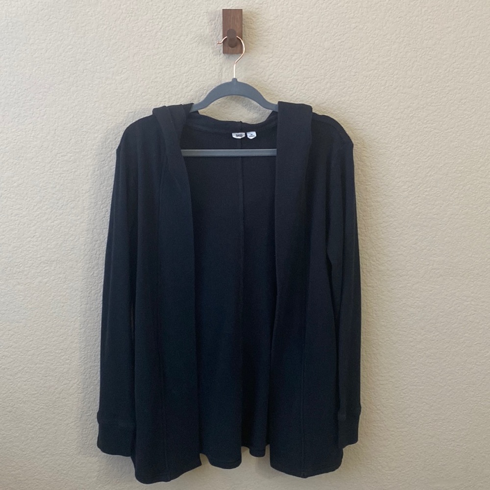 Tentree Hooded Waffle Cardigan
